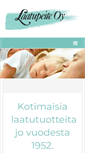 Mobile Screenshot of laatupeite.fi